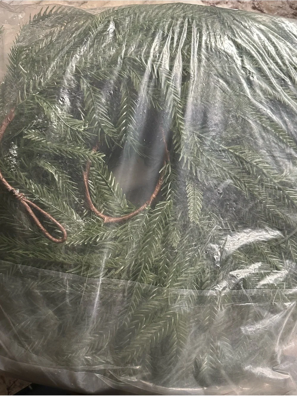 Artificial Pine Garland - Dark Green Spruce